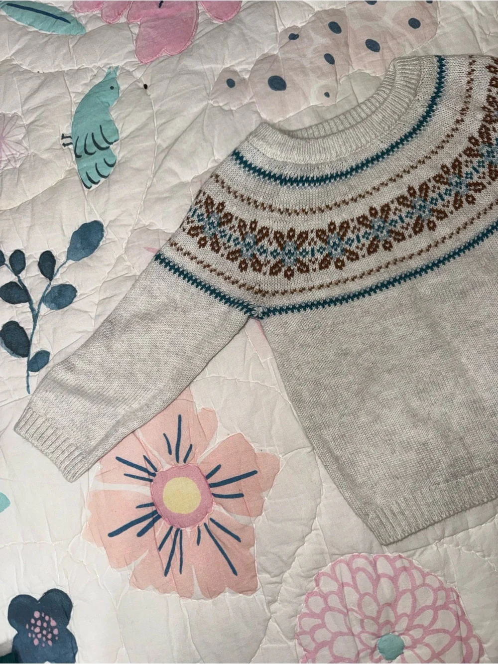 Carter’s Fair Isle Sweater – Size 18 Months